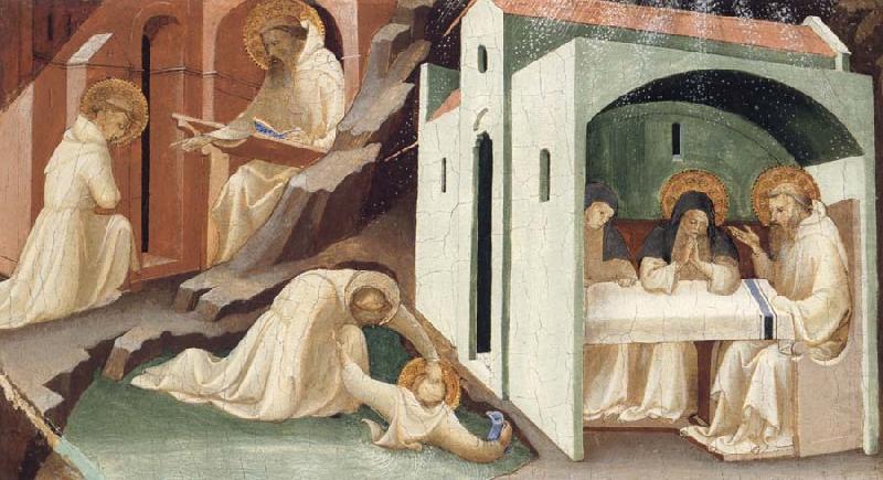 Incidents from the Life of Saint Benedict, Lorenzo Monaco